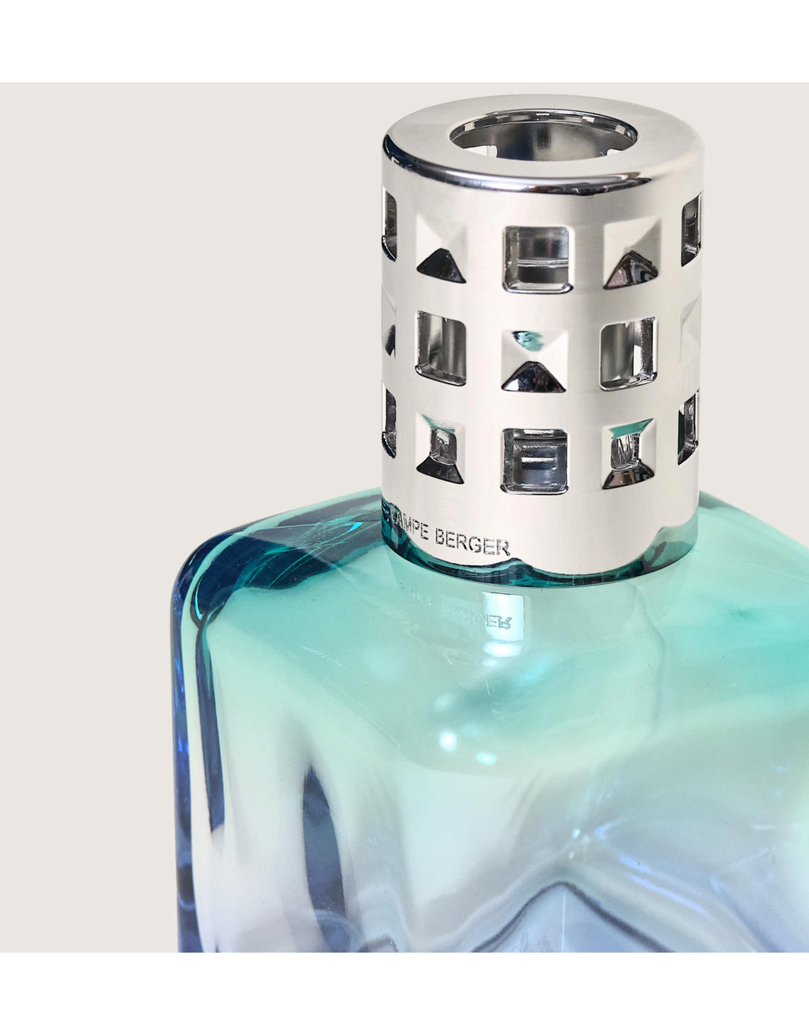 Maison Berger Glaçon Turquoise-Blue Gradient Lamp Gift Set with Air Pur