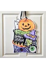 Home Malone Spooky Season Door Hanger
