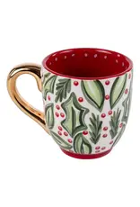Glory Haus Merry Christmas Holly Mug