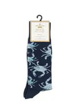 The Royal Standard Men's Chesapeake Crab Socks