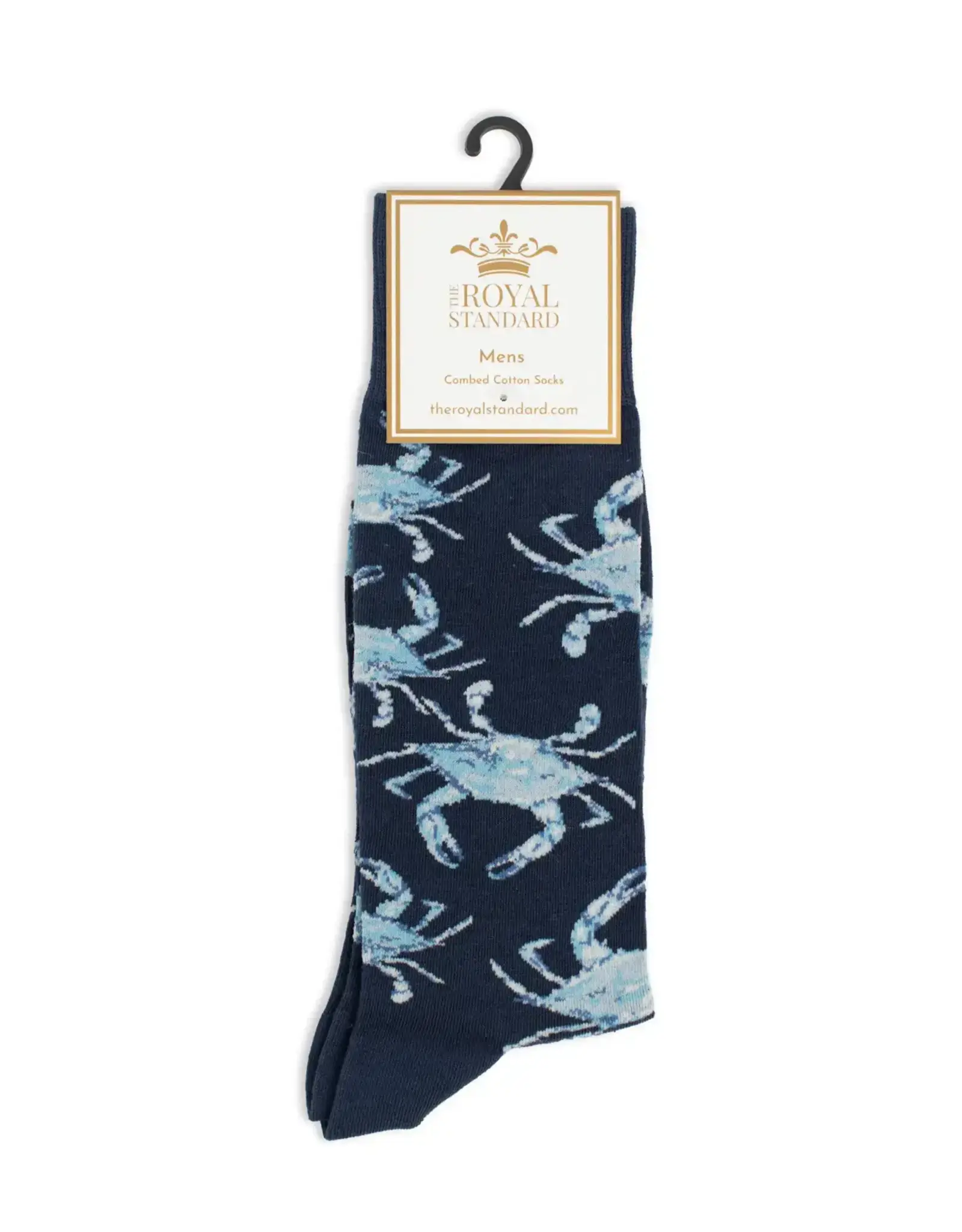 The Royal Standard Men's Chesapeake Crab Socks