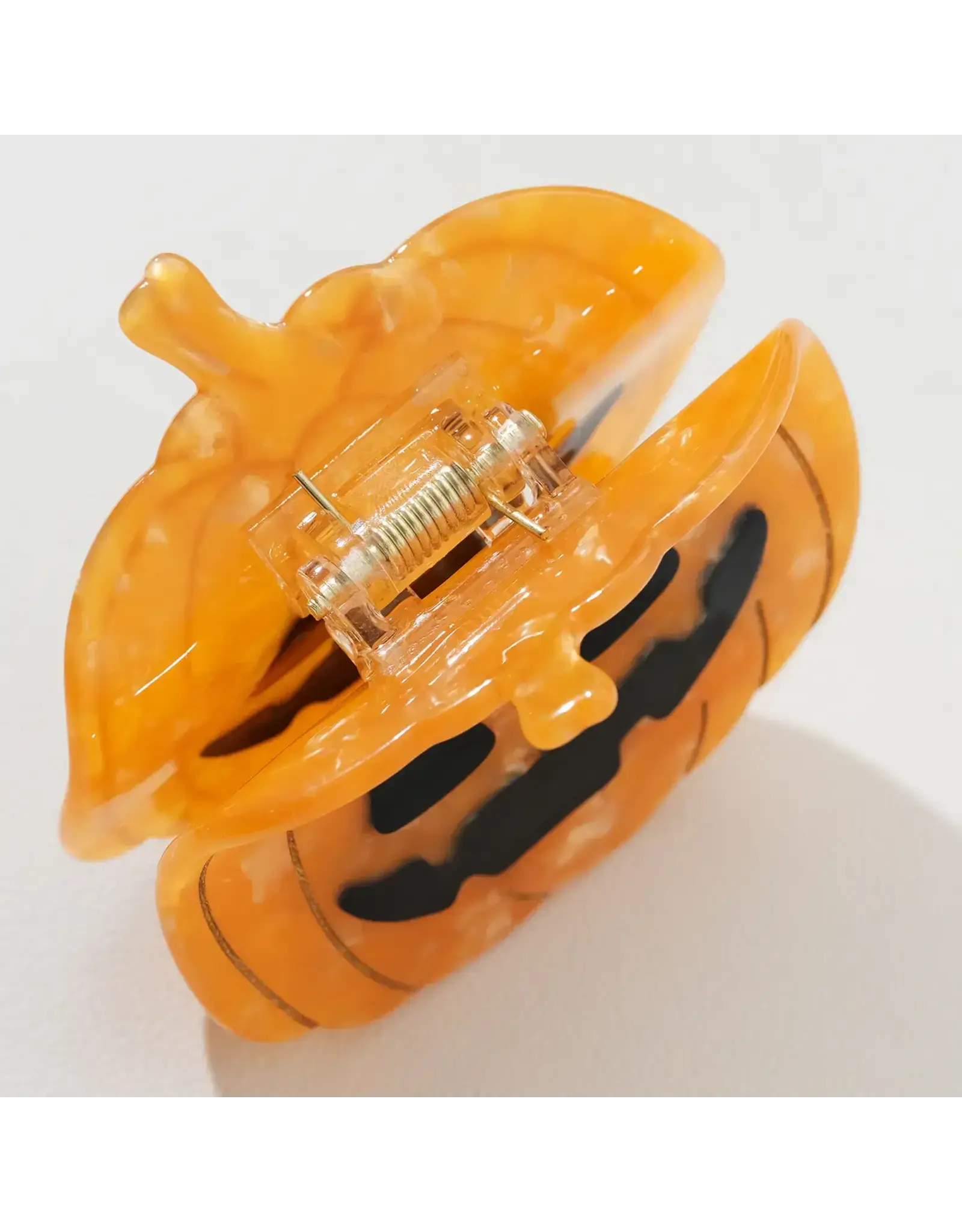 Adorro/Faire Jack O Lantern Pumpkin Claw Clip - Large