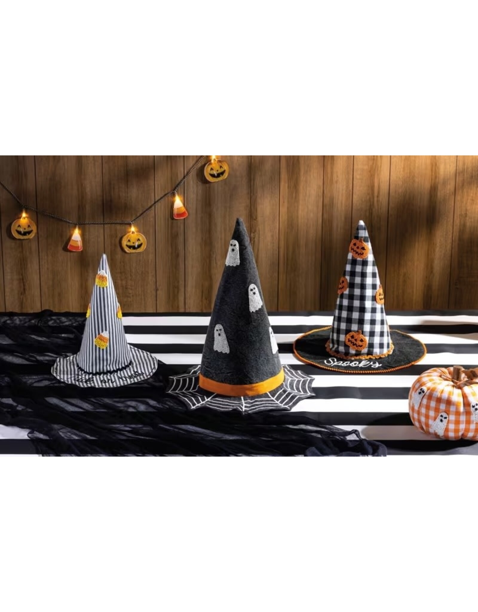Mud Pie Medium Beaded Witch Hat Sitter