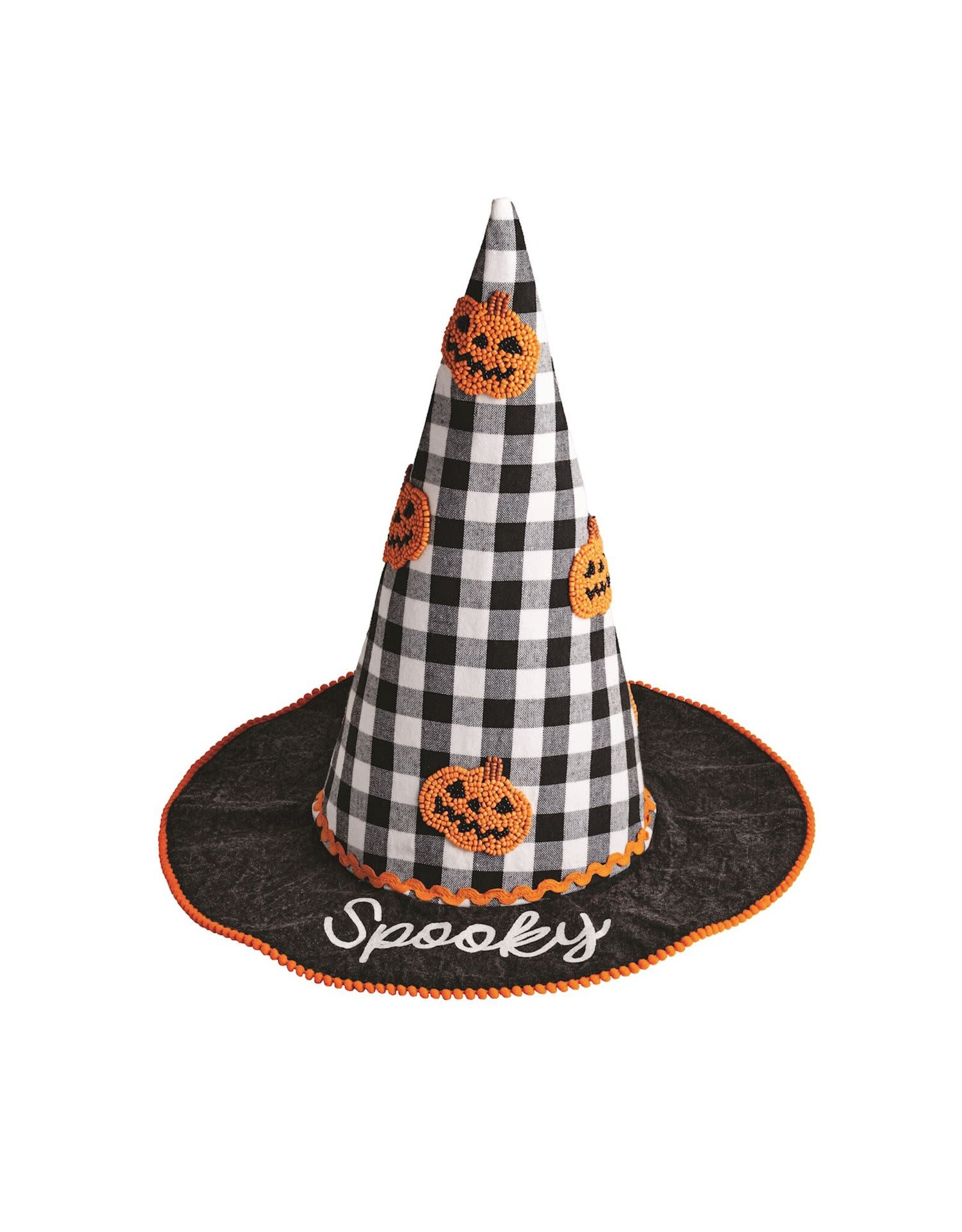 Mud Pie Medium Beaded Witch Hat Sitter