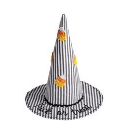Mud Pie Small Beaded Witch Hat Sitter