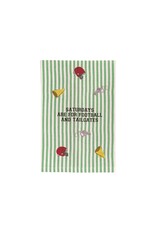 Mud Pie Saturdays Football Icon Towel