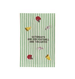 Mud Pie Saturdays Football Icon Towel