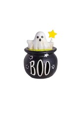 Mud Pie Ghost Paper Mache Lantern