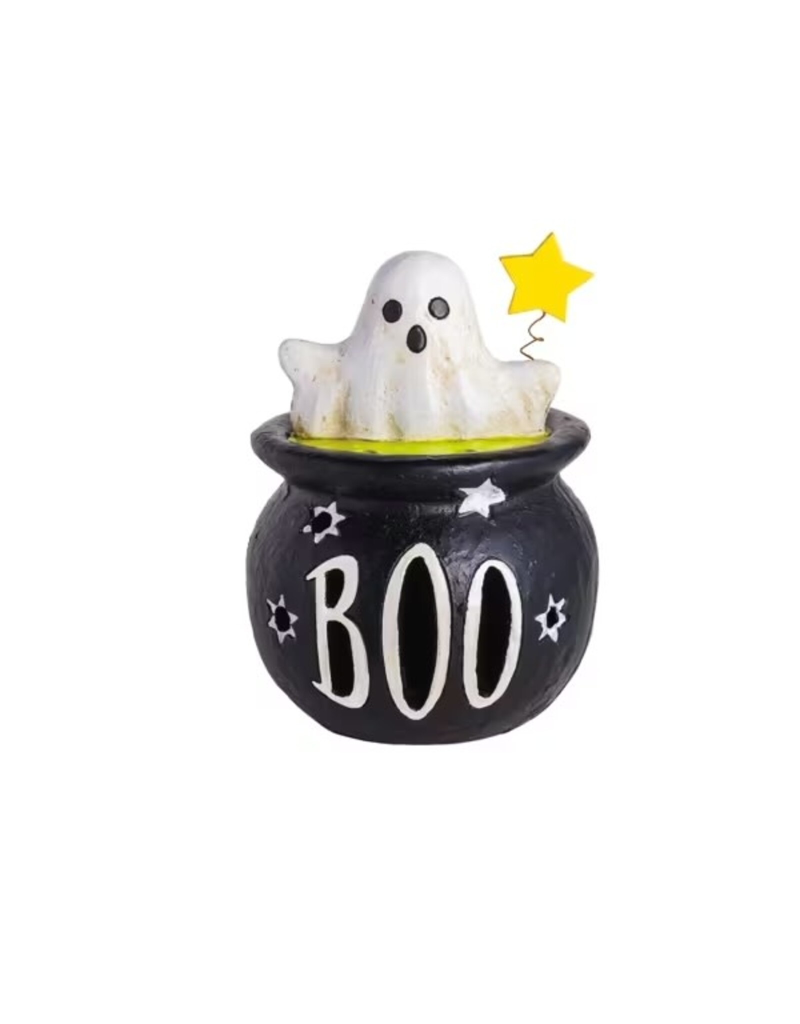 Mud Pie Ghost Paper Mache Lantern