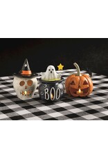 Mud Pie Ghost Paper Mache Lantern