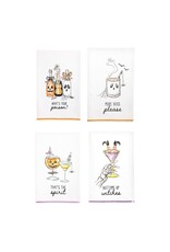 Mud Pie Bottoms Up Cocktail Towel
