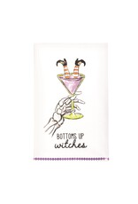 Mud Pie Bottoms Up Cocktail Towel