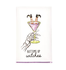 Mud Pie Bottoms Up Cocktail Towel