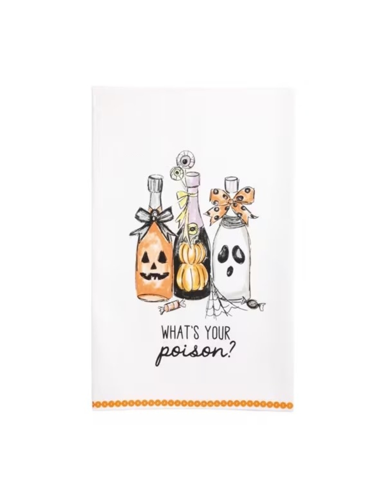 Mud Pie Poison Cocktail Towel