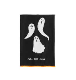 Mud Pie Ghosts Hallow Printed Towel