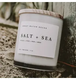 Sweet Water Decor Salt and Sea 11 oz Soy Candle