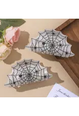 SoapElenGlen/Faire Spider Web Print Hair Claw Clip