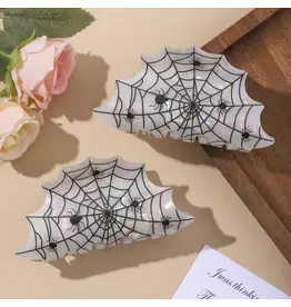 SoapElenGlen/Faire Spider Web Print Hair Claw Clip