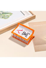 SoapElenGlen/Faire Mahjong Tile Shaped Hair Clip