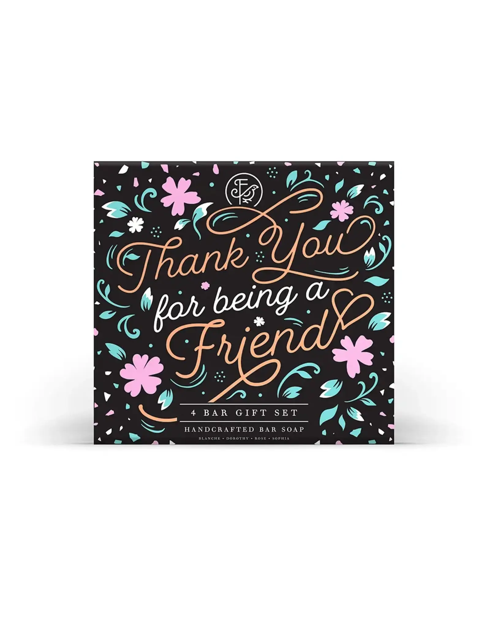 Finchberry Thank You For Being A Friend 4 Bar Bath & Body Gift Set