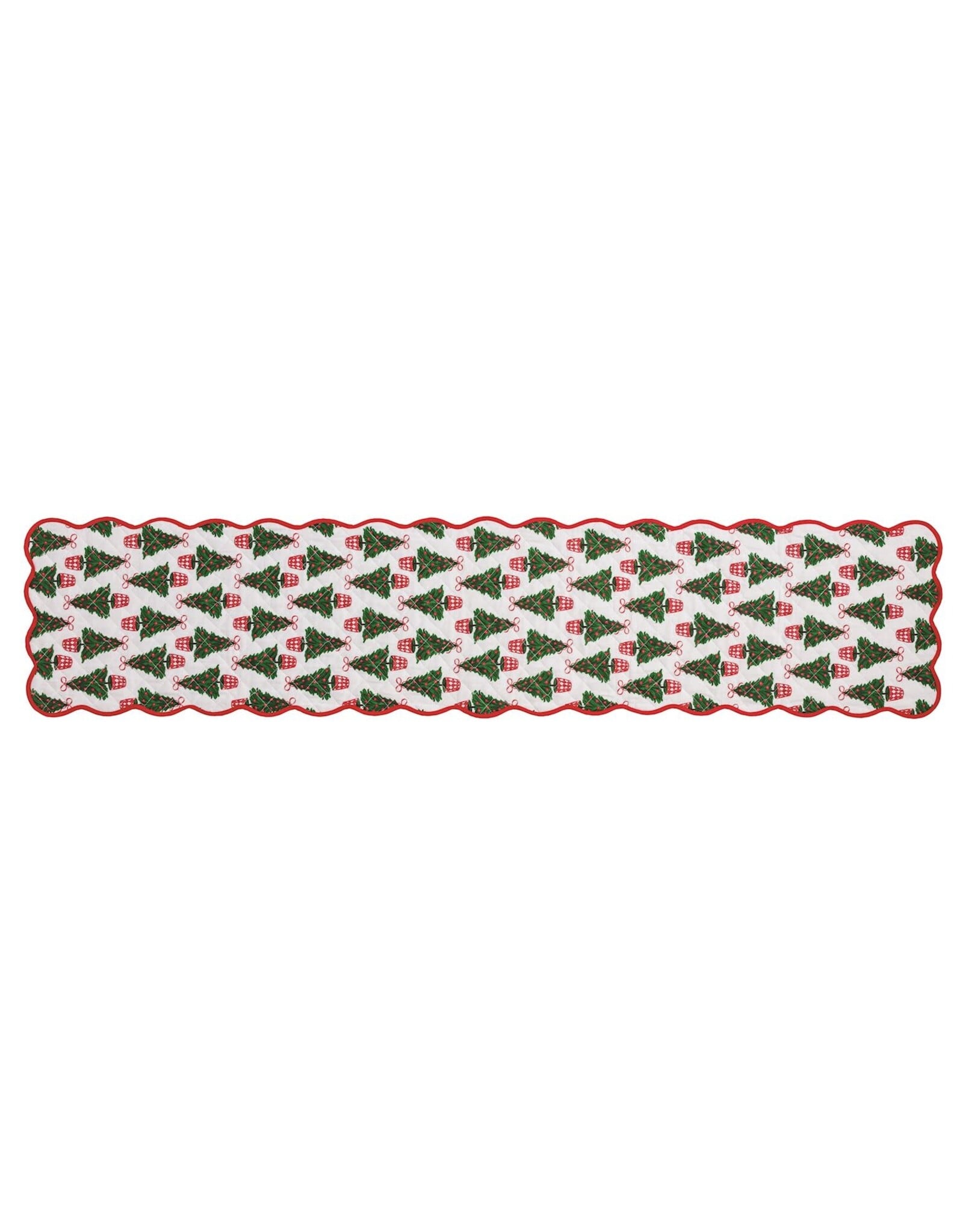 Mud Pie Quilted Tree Table Runner