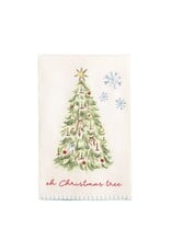 Mud Pie Christmas Tree Nutcracker Towel