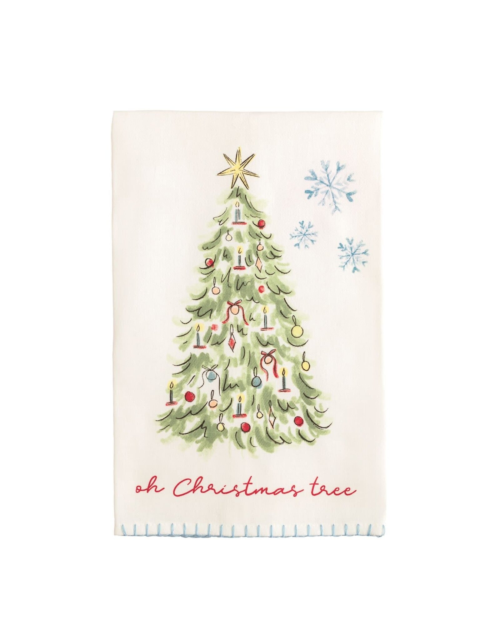 Mud Pie Christmas Tree Nutcracker Towel