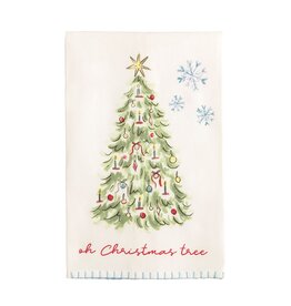 Mud Pie Christmas Tree Nutcracker Towel