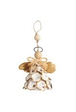 Mud Pie Angel Oyster Ornament