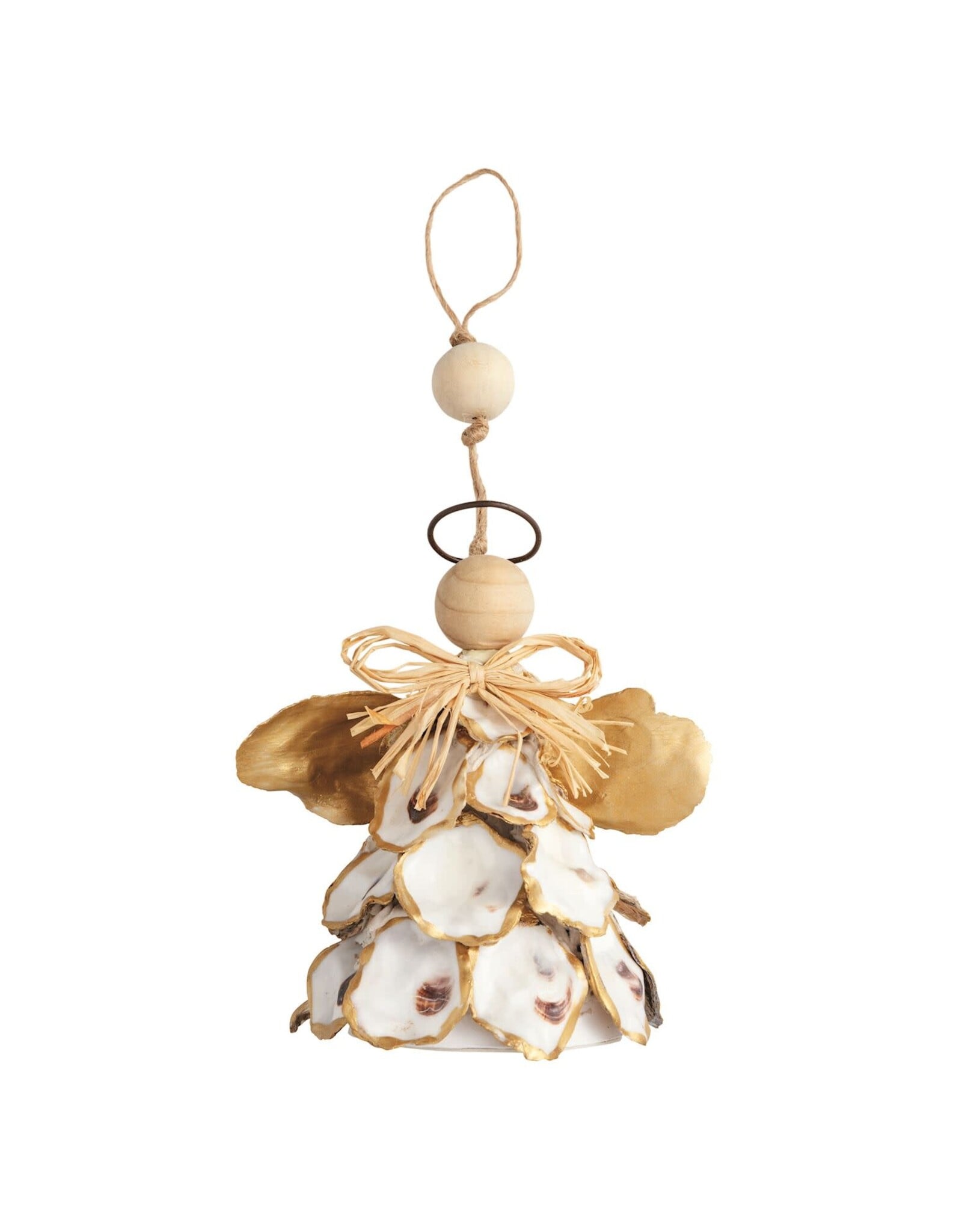 Mud Pie Angel Oyster Ornament