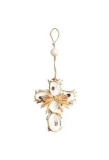 Mud Pie Cross Oyster Ornament