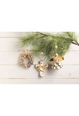 Mud Pie Cross Oyster Ornament