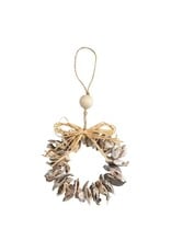 Mud Pie Wreath Oyster Ornament