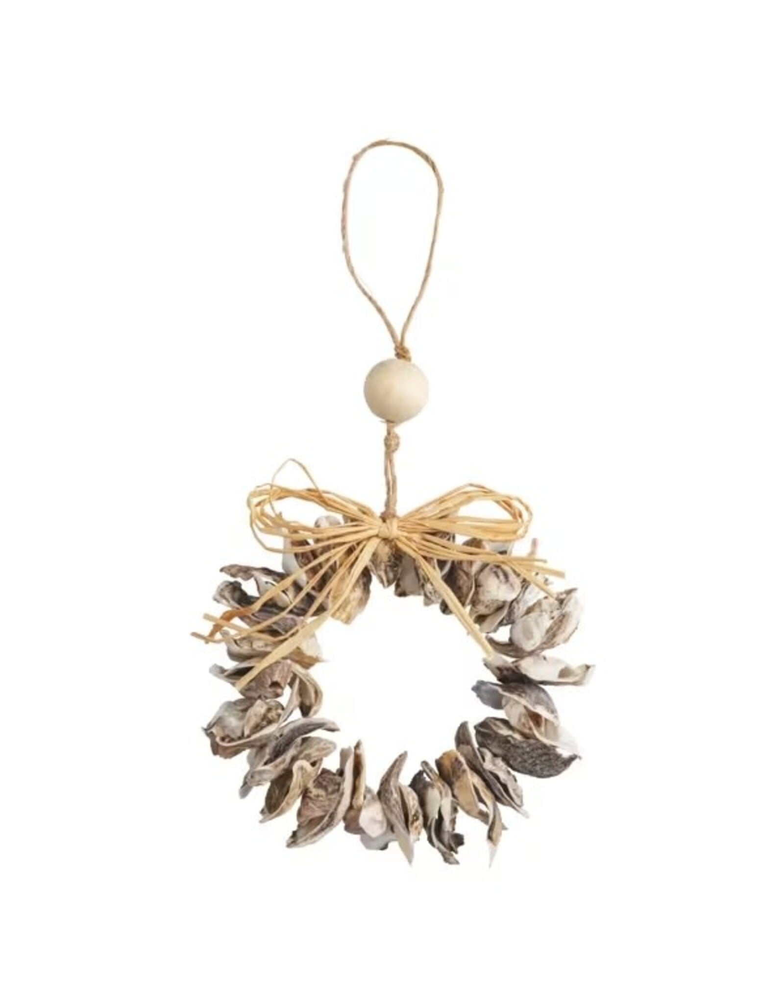Mud Pie Wreath Oyster Ornament