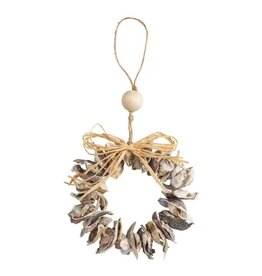 Mud Pie Wreath Oyster Ornament