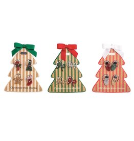 Mud Pie Christmas Wine Charm Sets
