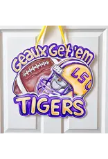 Home Malone Geaux Get Em Tigers Door Hanger