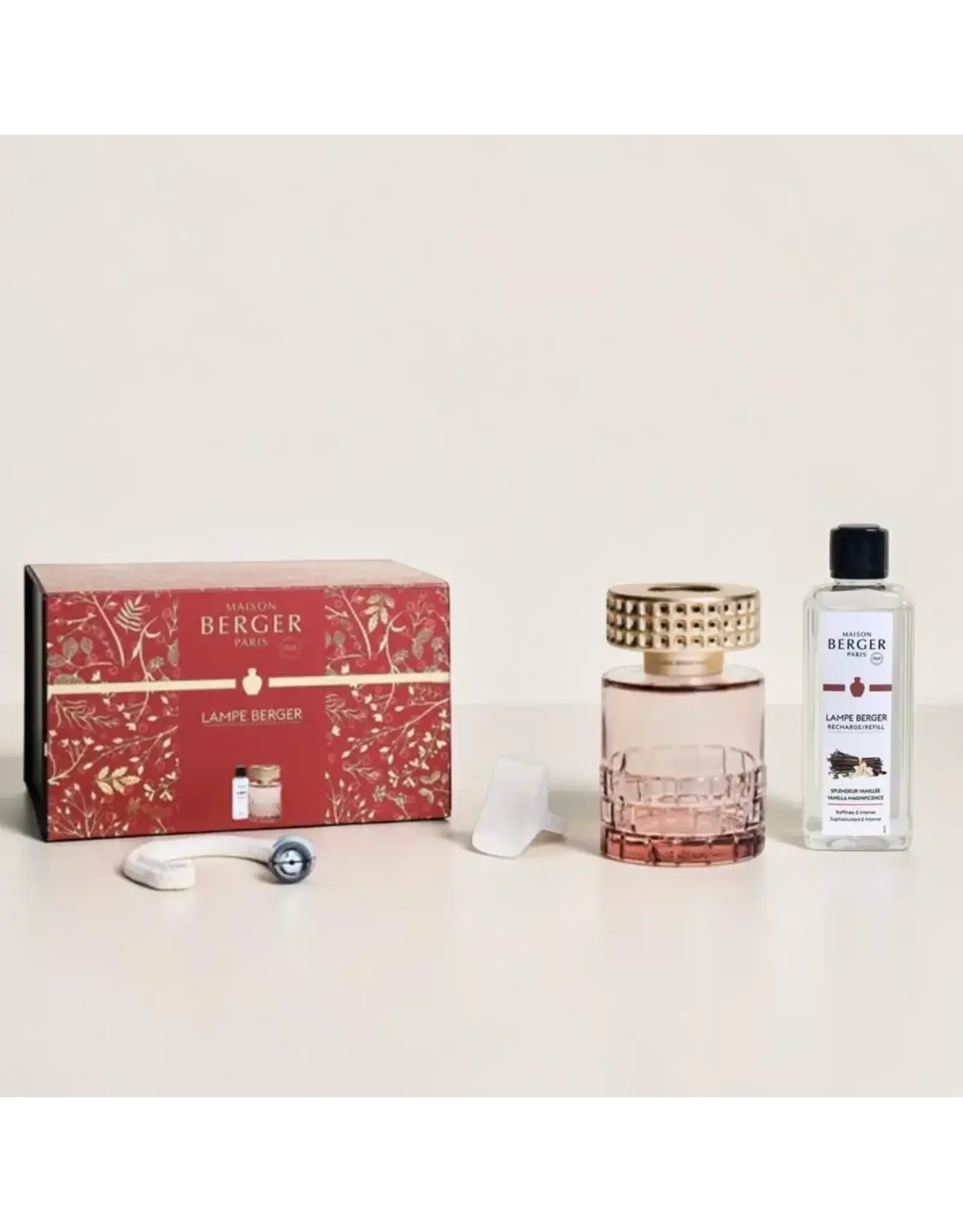 Maison Berger Celebration Nude Frangrance Lamp Gift Set with Vanilla Magnificence