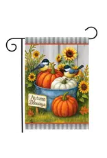 Briarwood Lane/Faire Autumn Blessings Bushel Garden Flag
