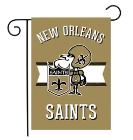Briarwood Lane/Faire Retro New Orleans Saints Garden Flag