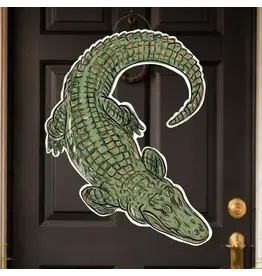 Deep South Designs LLC/Faire Alligator Door Hanger