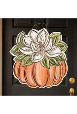 Deep South Designs LLC/Faire Magnolia Pumpkin Door Hanger