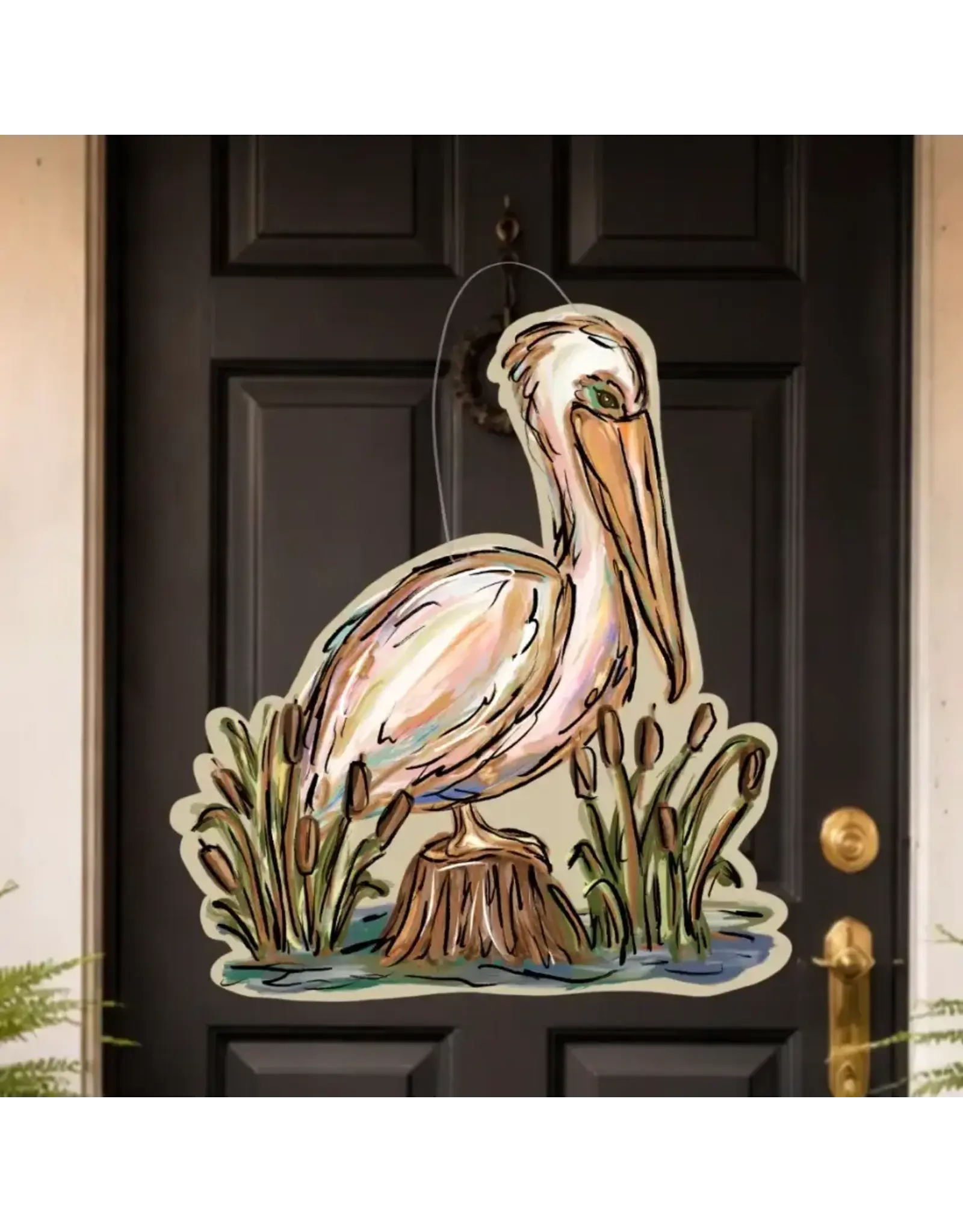 Deep South Designs LLC/Faire Pelican Door Hanger