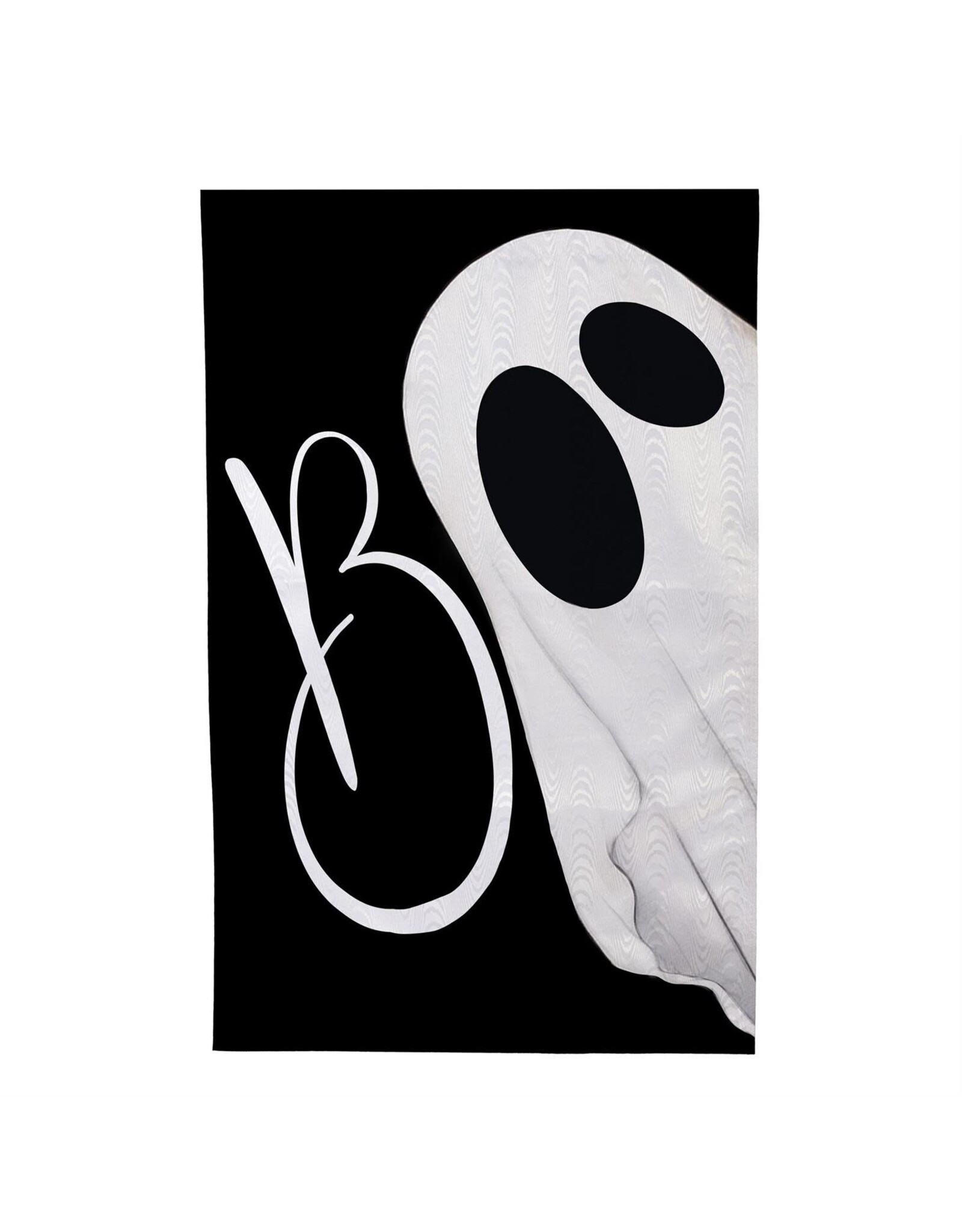 Evergreen Enterprises Boo Ghost Moire House Flag