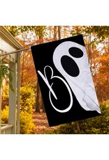Evergreen Enterprises Boo Ghost Moire House Flag