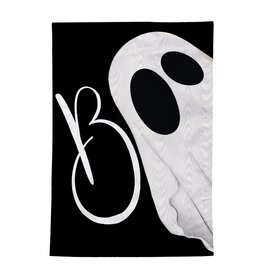 Evergreen Enterprises Boo Ghost Moire Garden Flag
