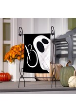 Evergreen Enterprises Boo Ghost Moire Garden Flag