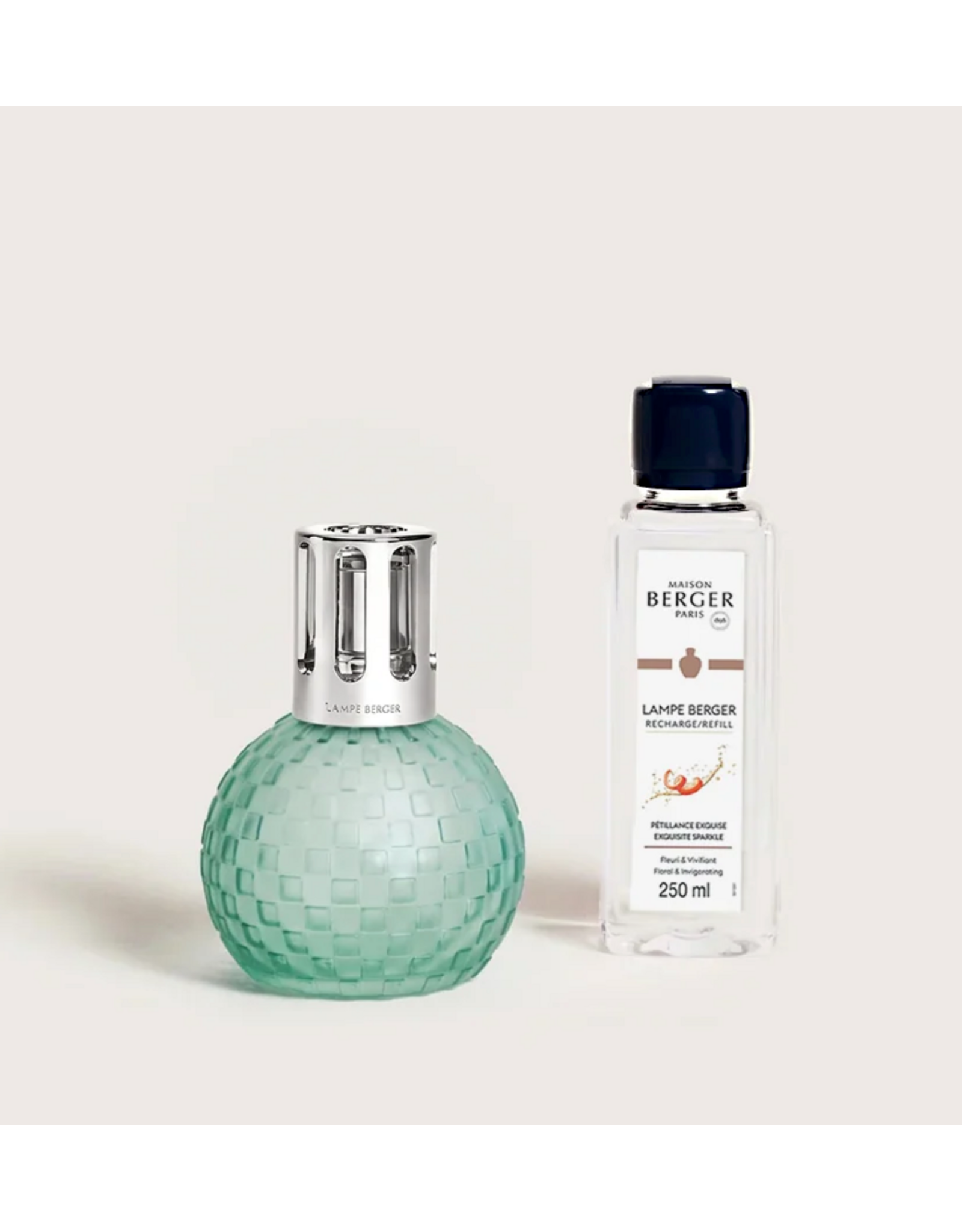 Maison Berger Disco Frosted Mint Fragrance Lamp Gift Set with Exquisite Sparkle