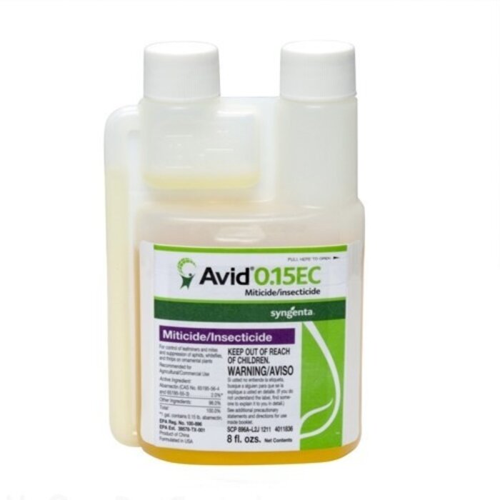 Syngenta - Avid 0.15EC Miticide / Insecticide - 8 oz