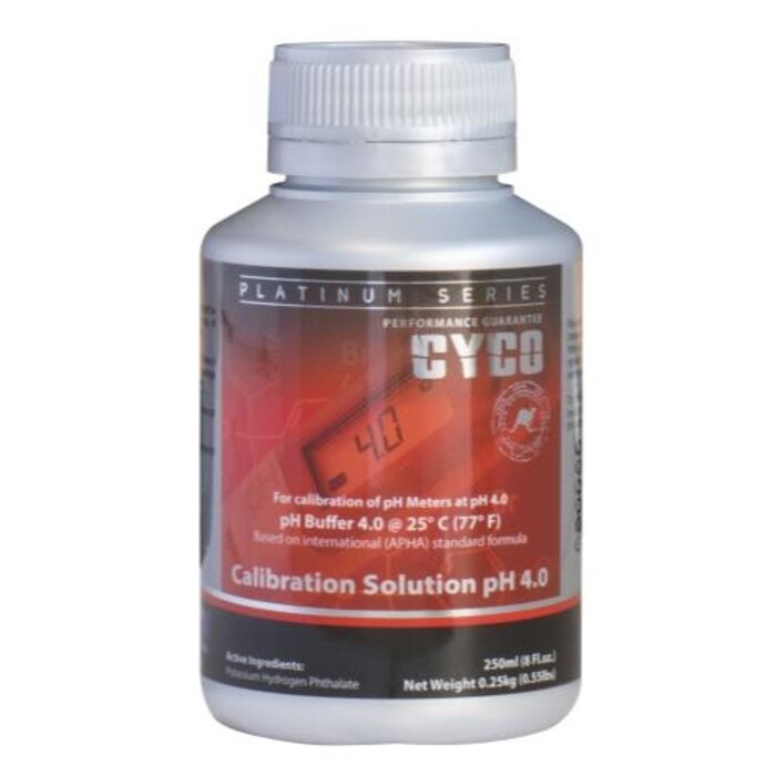 CYCO CYCO pH 4.0 Solution 250 mL (12/Cs)